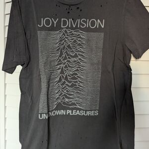 H&M Joy Division Graphic Tee - Dark Gray